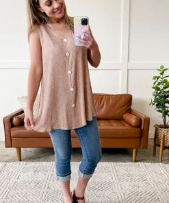 No Ship Drop Ship By A Mile Sleeveless Tunic In Wild Apparel 16 No Ship Drop Ship By A Mile Sleeveless Tunic In Wild Apparel