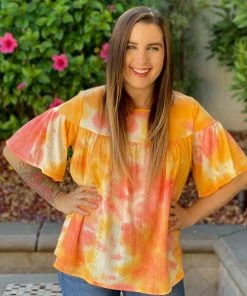 Boutique Simplified Ray Of Sunshine Ruffle Short Sleeve Top 14 Boutique Simplified Ray Of Sunshine Ruffle Short Sleeve Top