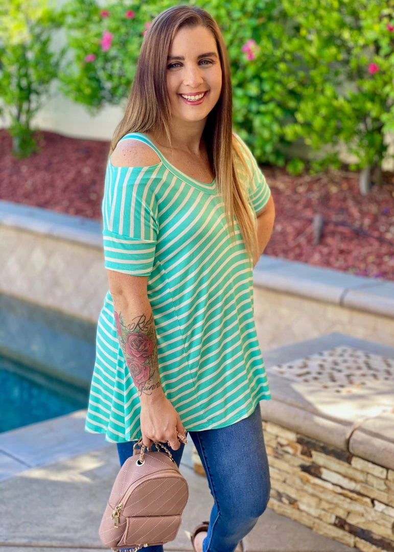 Boutique Simplified Minty Fresh Loose Fit Top 5 Boutique Simplified Minty Fresh Loose Fit Top