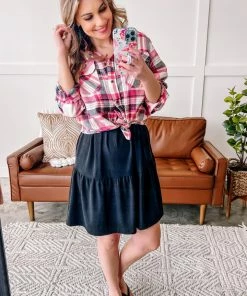 No Ship Drop Ship Be Original Black Tiered Dress (GHG-S)