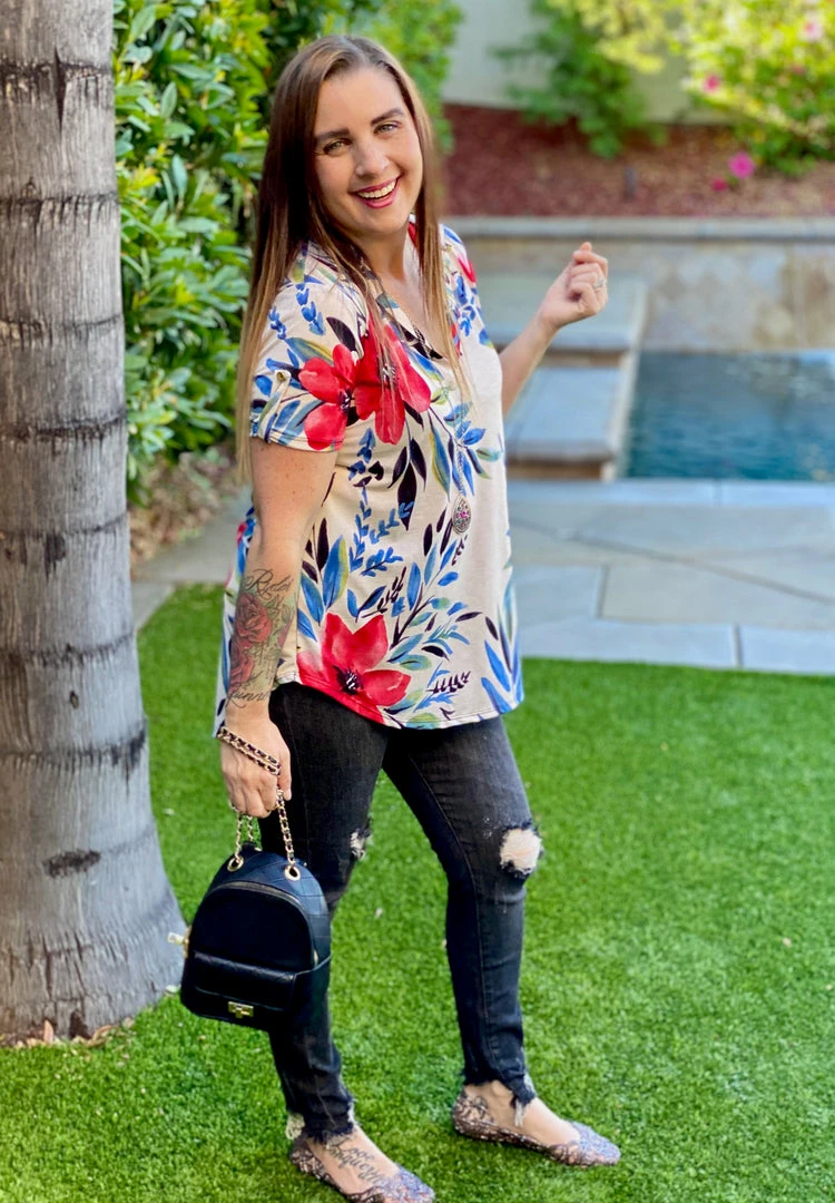 Boutique Simplified Paradise Dreams Mandarin Collar Top 5 Boutique Simplified Paradise Dreams Mandarin Collar Top