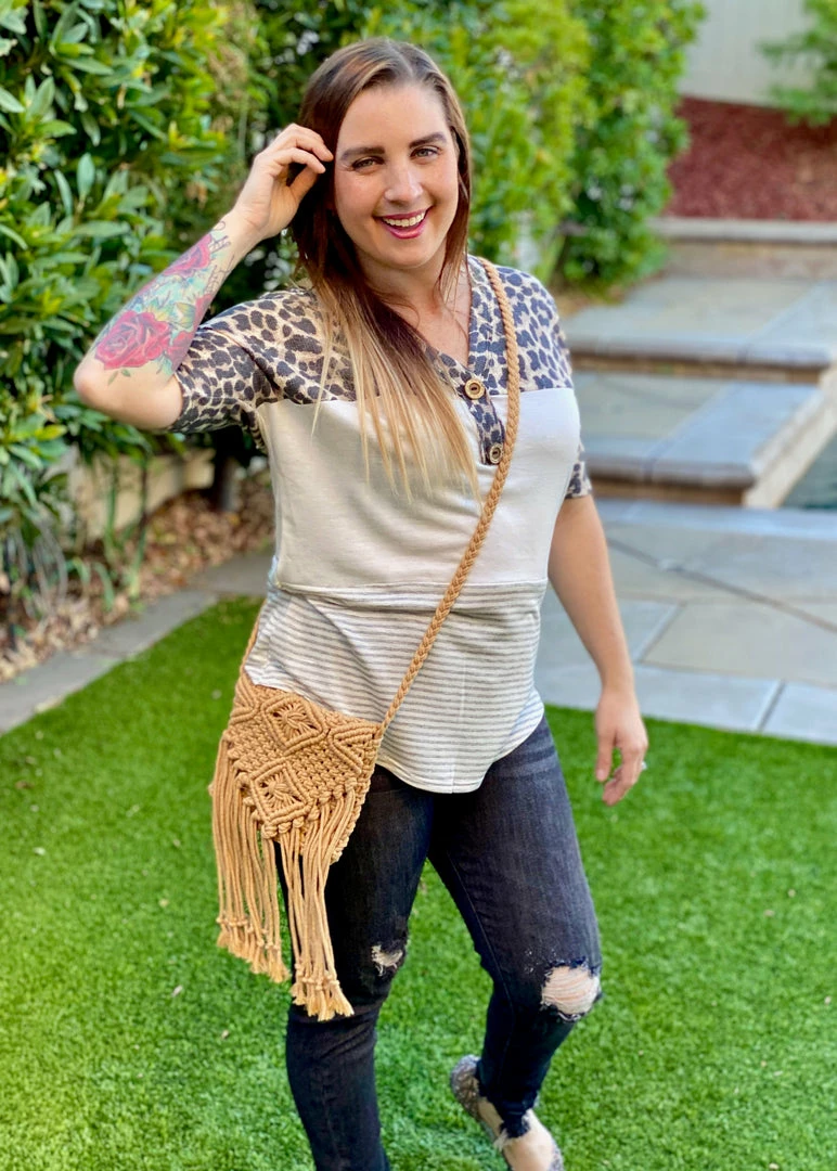 Boutique Simplified Live Above It All Short Sleeve Top 4 Boutique Simplified Live Above It All Short Sleeve Top