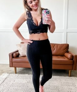 No Ship Drop Ship The Lace Effect Layering Bralette In Black Apparel 7 No Ship Drop Ship The Lace Effect Layering Bralette In Black Apparel