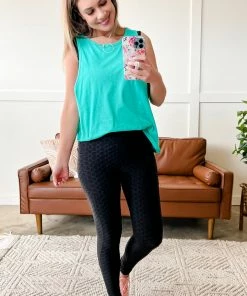 No Ship Drop Ship Apparel Hold It Right There Ruched Leggings In Black