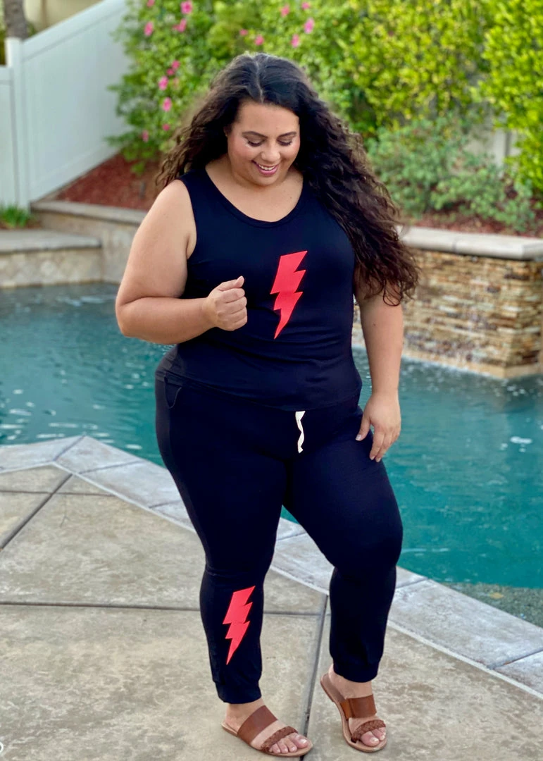 Boutique Simplified Lightning Fast Jogger Set 2 Boutique Simplified Lightning Fast Jogger Set