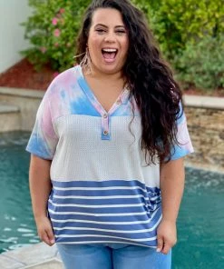 Boutique Simplified Cotton Candy Button Down Top 11 Boutique Simplified Cotton Candy Button Down Top