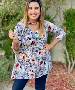 Boutique Simplified Garden Of Eden Choker Top