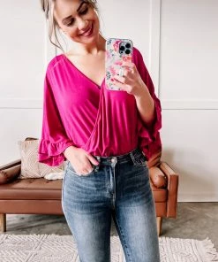 No Ship Drop Ship Let's Get Loud Bodysuit In Magenta Apparel 15 No Ship Drop Ship Let's Get Loud Bodysuit In Magenta Apparel