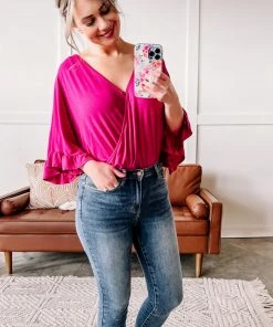 No Ship Drop Ship Let's Get Loud Bodysuit In Magenta Apparel 18 No Ship Drop Ship Let's Get Loud Bodysuit In Magenta Apparel