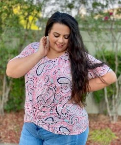 Boutique Simplified Perfectly Paisley Twist Top 11 Boutique Simplified Perfectly Paisley Twist Top
