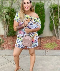 Boutique Simplified Lisa Frankie Romper 16 Boutique Simplified Lisa Frankie Romper