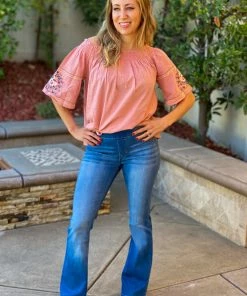Boutique Simplified Free Spirit Off Shoulder Top