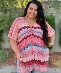 Boutique Simplified Beachy Waves Loose Fit Poncho 16 Boutique Simplified Beachy Waves Loose Fit Poncho