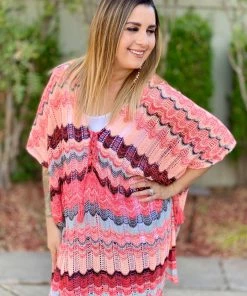 Boutique Simplified Beachy Waves Loose Fit Poncho 17 Boutique Simplified Beachy Waves Loose Fit Poncho