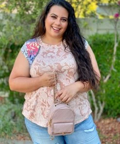 Boutique Simplified Explore The Unknown Short Sleeve Top