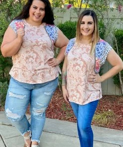 Boutique Simplified Explore The Unknown Short Sleeve Top