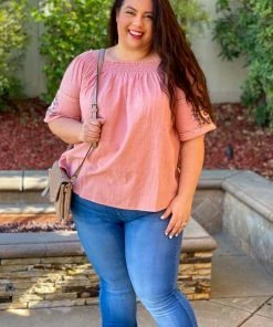 Boutique Simplified Free Spirit Off Shoulder Top