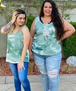 Boutique Simplified How Far I'll Go Lace Trim Tank 11 Boutique Simplified How Far I'll Go Lace Trim Tank