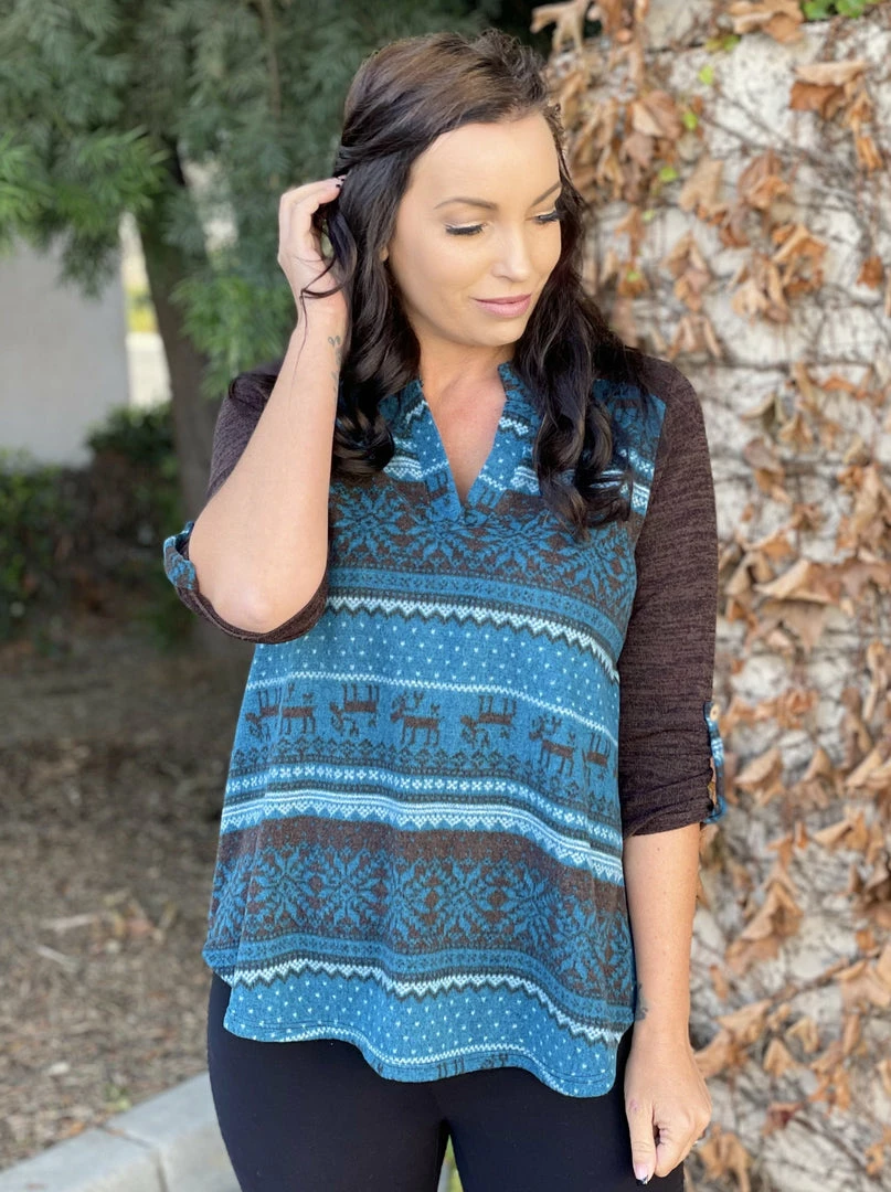 Boutique Simplified Winter Blue's Holiday Gabby 2 Boutique Simplified Winter Blue's Holiday Gabby