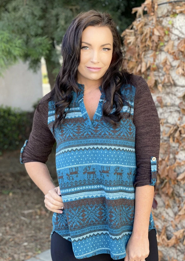 Boutique Simplified Winter Blue's Holiday Gabby 1 Boutique Simplified Winter Blue's Holiday Gabby