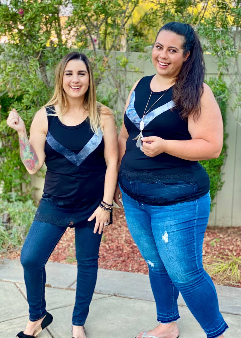 Boutique Simplified Smoke And Mirrors Sleeveless Tunic 3 Boutique Simplified Smoke And Mirrors Sleeveless Tunic