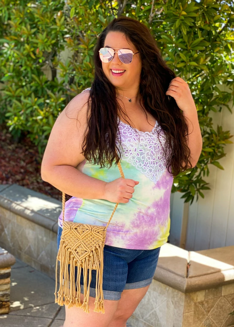 Boutique Simplified Summer Lovin' Wide Lace Tank 4 Boutique Simplified Summer Lovin' Wide Lace Tank