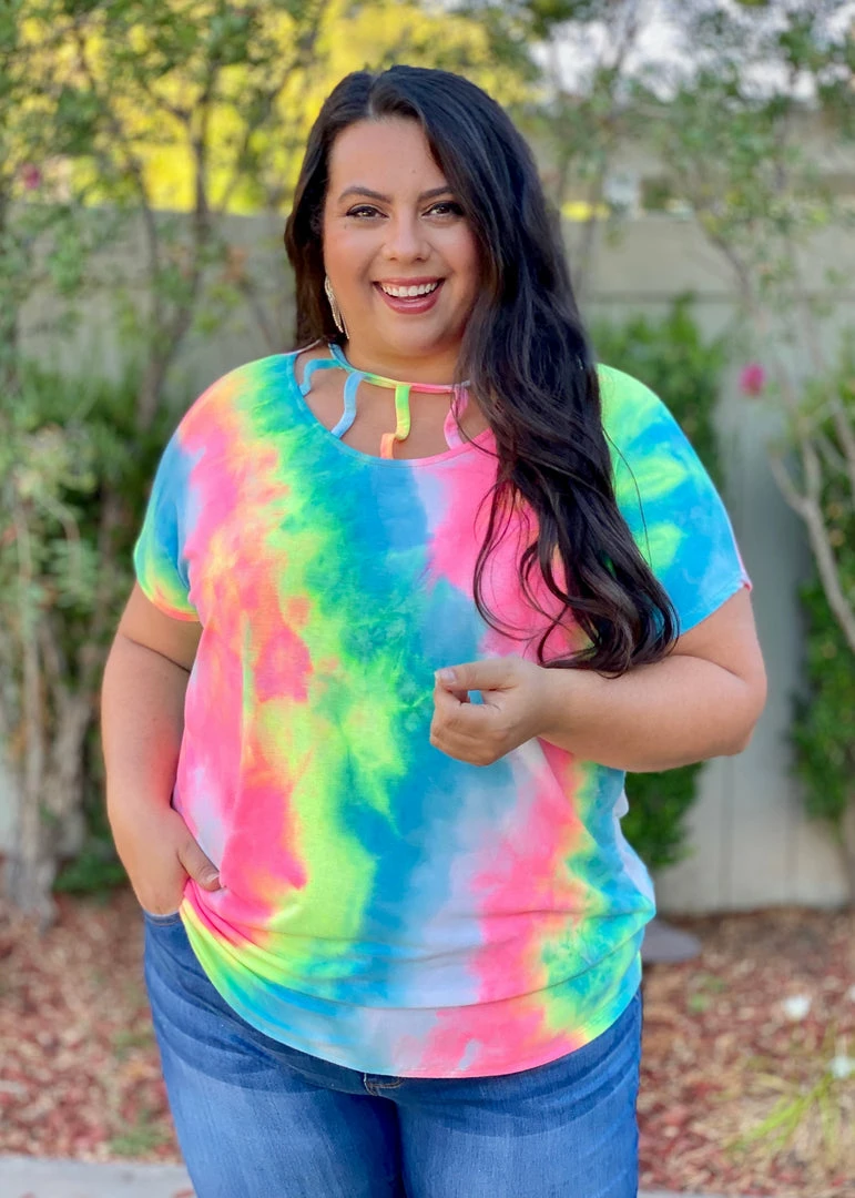 Boutique Simplified Raise The Bar Tie Dye Top 5 Boutique Simplified Raise The Bar Tie Dye Top