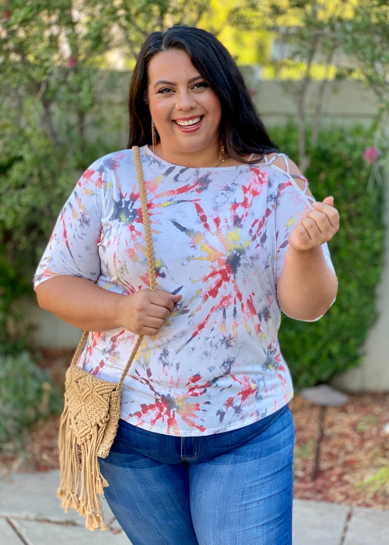 Boutique Simplified Radiate Love Open Shoulder Top 6 Boutique Simplified Radiate Love Open Shoulder Top