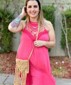 Boutique Simplified Wildest Dreams Halter Dress In Coral 10 Boutique Simplified Wildest Dreams Halter Dress In Coral