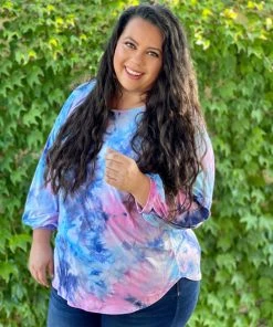 Boutique Simplified Blown Away Tie Dye Long Sleeve 11 Boutique Simplified Blown Away Tie Dye Long Sleeve