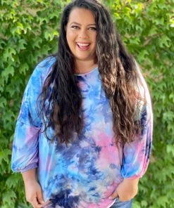Boutique Simplified Blown Away Tie Dye Long Sleeve 12 Boutique Simplified Blown Away Tie Dye Long Sleeve