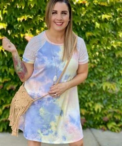 Boutique Simplified Unicorn Tie Dye Raglan Dress 21 Boutique Simplified Unicorn Tie Dye Raglan Dress