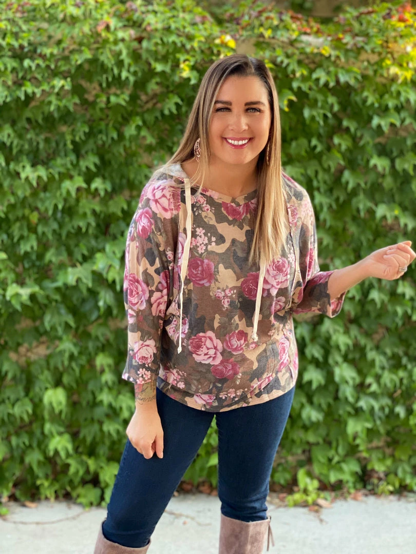 Boutique Simplified Enchanted Camo Hoodie 1 Boutique Simplified Enchanted Camo Hoodie