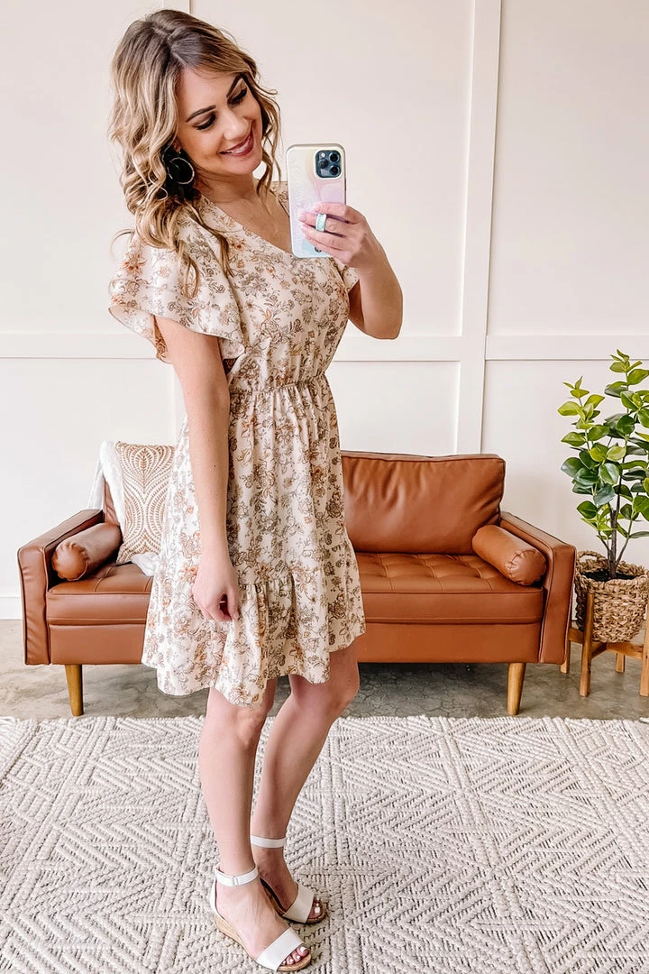 No Ship Drop Ship Spellbound Ruffle Sleeve Dress 2 No Ship Drop Ship Spellbound Ruffle Sleeve Dress