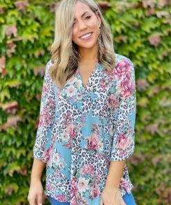 Boutique Simplified In The Moment 3/4 Sleeve Top 8 Boutique Simplified In The Moment 3/4 Sleeve Top