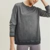 Mono B Mineral-Wash Essential Pullover Apparel
