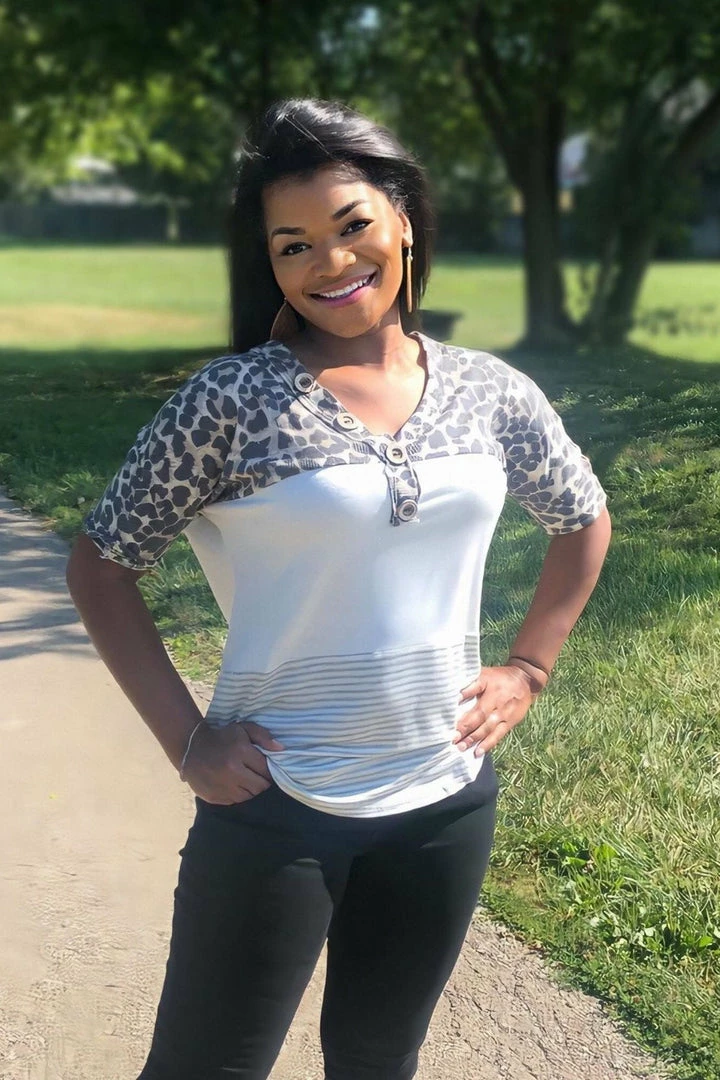 Boutique Simplified Live Above It All Short Sleeve Top 1 Boutique Simplified Live Above It All Short Sleeve Top