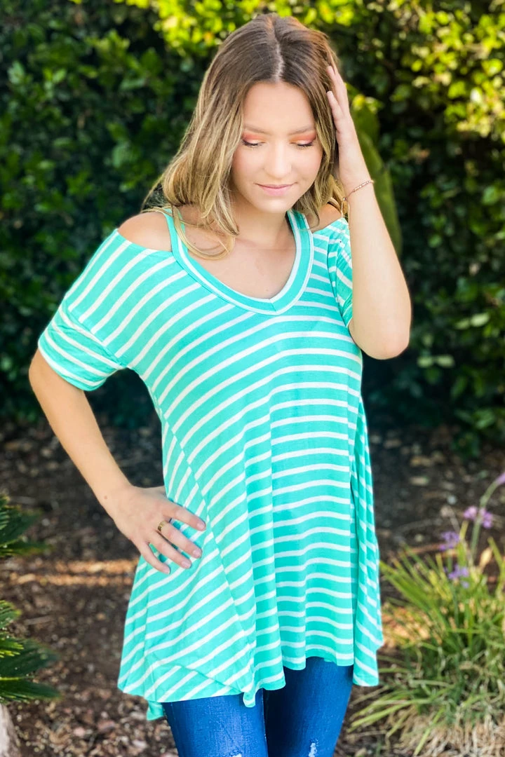 Boutique Simplified Minty Fresh Loose Fit Top 8 Boutique Simplified Minty Fresh Loose Fit Top