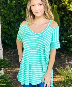 Boutique Simplified Minty Fresh Loose Fit Top 16 Boutique Simplified Minty Fresh Loose Fit Top