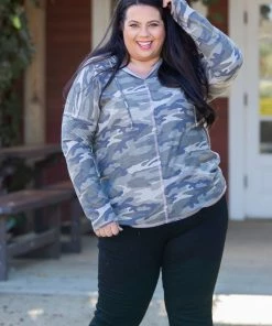 Boutique Simplified Best Camo Hoodie In Town