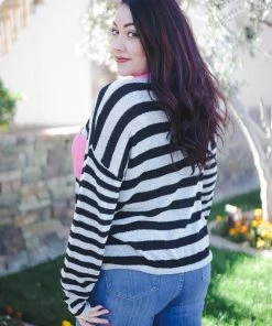 Boutique Simplified Pinkalicious Knit Sweater 1X