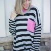 Boutique Simplified Pinkalicious Knit Sweater 1X