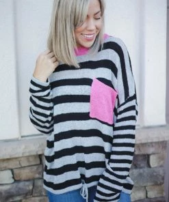 Boutique Simplified Pinkalicious Knit Sweater 1X
