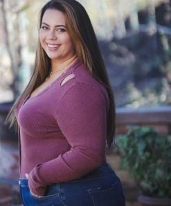 Boutique Simplified Plum Crazy Bodysuit