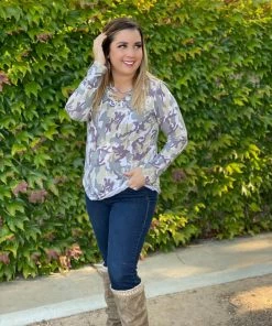 Boutique Simplified Ready To Lead The Way Long Sleeve Top