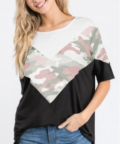 Boutique Simplified Girls Love To Play Camo Chevron Top 7 Boutique Simplified Girls Love To Play Camo Chevron Top