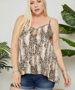 Boutique Simplified Slither Around Tank Top