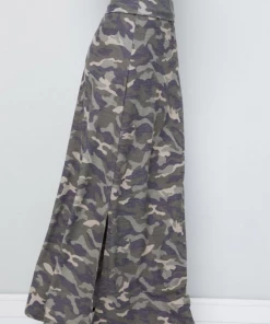 Boutique Simplified Camo Love Side Slit Maxi 11 Boutique Simplified Camo Love Side Slit Maxi