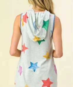 Boutique Simplified Twinkle In Your Eye Tank Hoodie