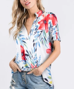 Boutique Simplified Paradise Dreams Mandarin Collar Top 15 Boutique Simplified Paradise Dreams Mandarin Collar Top